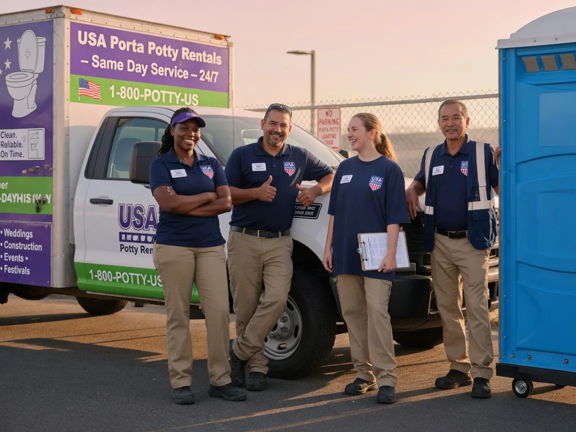 Porta Potty Rental company in Cliffwood, NJ